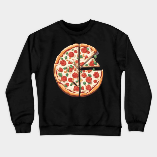 Pizza Lover Crewneck Sweatshirt by animegirlnft