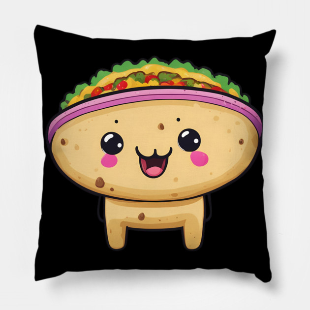 Taco Tuesday Pillow by animegirlnft