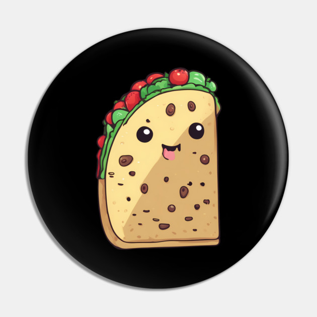Kawaii Taco Pin by animegirlnft