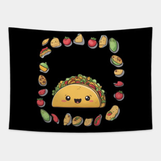 Taco Lover Tapestry