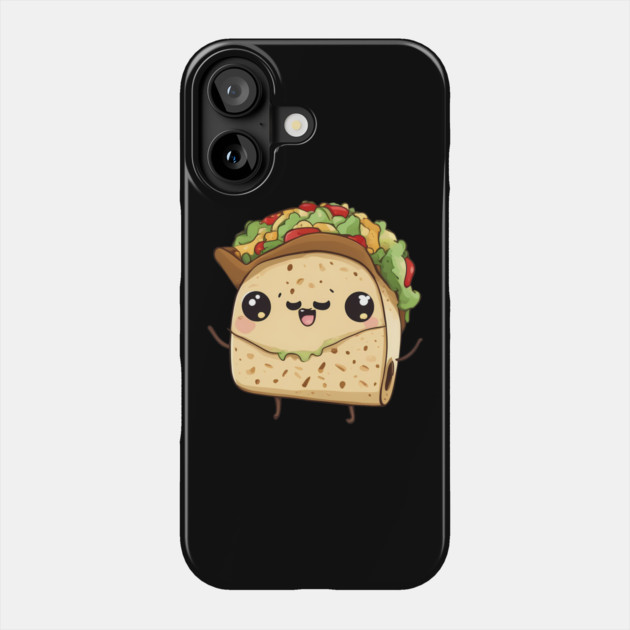Funny Taco Phone Case by animegirlnft