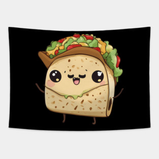 Funny Taco Tapestry