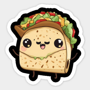 Funny Taco Magnet