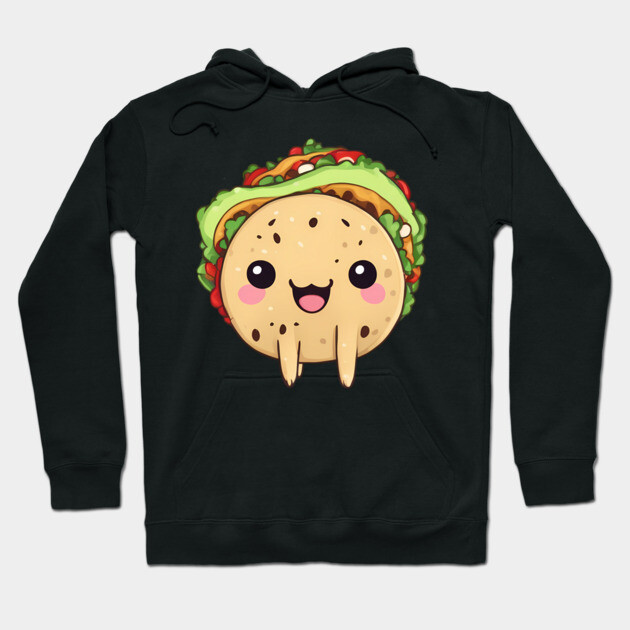Cute Taco Hoodie by animegirlnft