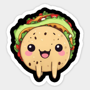 Cute Taco Magnet