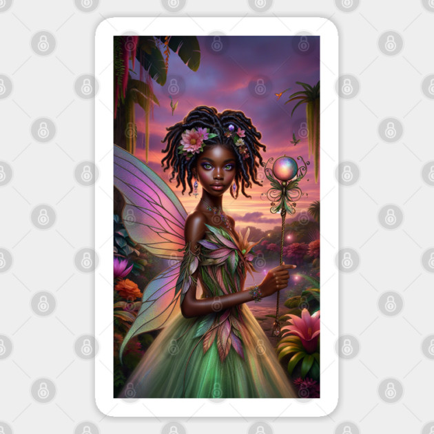African Fairy Sticker by HolidayBug