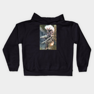 The underhive gets more dangerous every day Kids Hoodie