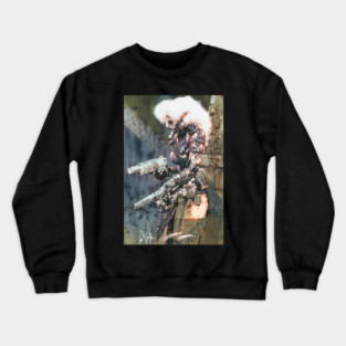 The underhive gets more dangerous every day Crewneck Sweatshirt
