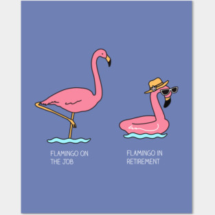 Flamingo Posters and Art