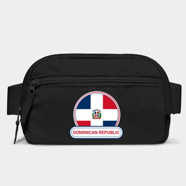 Dominican Republic Country Badge - Dominican Republic Flag by Yesteeyear