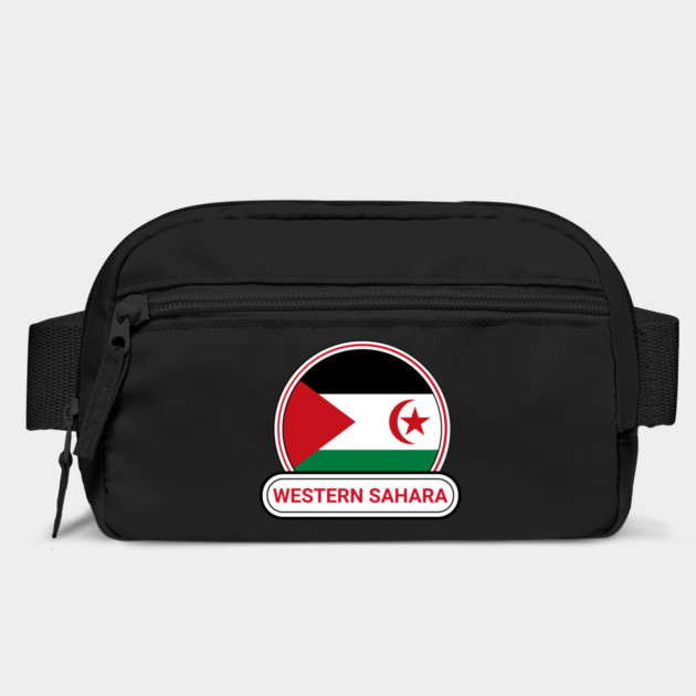 Western Sahara Country Badge - Western Sahara Flag by Yesteeyear