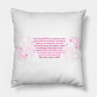 Life Quote Pillow
