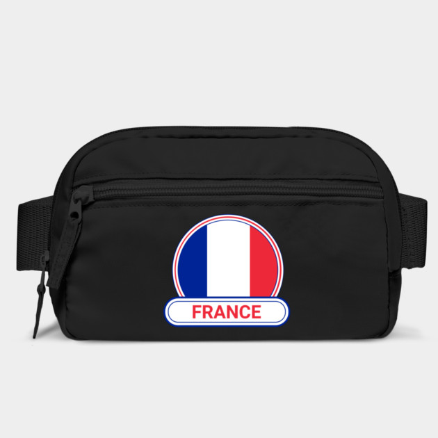 France Country Badge - France Flag by Yesteeyear