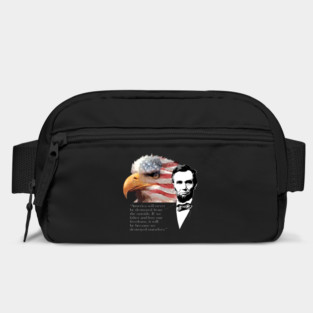 Abraham Lincoln Quote 1 Bag