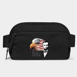 Abraham Lincoln Quote 3 Bag