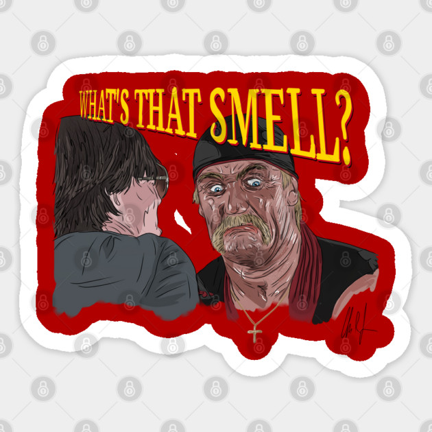 No Holds Barred: What's That Smell Sticker by 51Deesigns