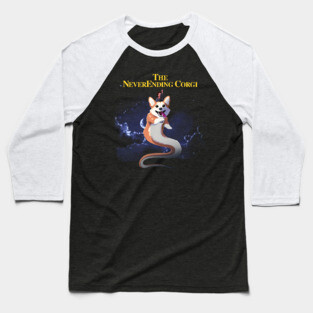 The NeverEnding Corgi Baseball T-Shirt
