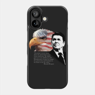 Ronald Reagan Quote 3 Phone Case
