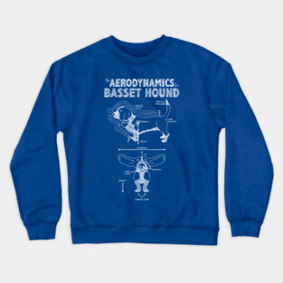 The Aerodynamics of a Basset Hound Crewneck Sweatshirt
