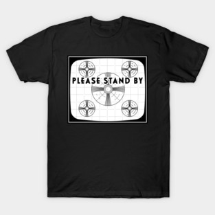 Retro TV test screen pattern T-Shirt