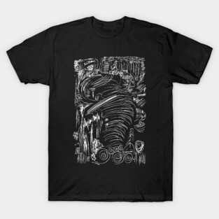 abstract art - M. C. Escher Style sketch T-Shirt