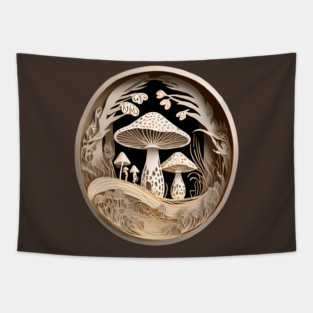 Mushroom Tapestry