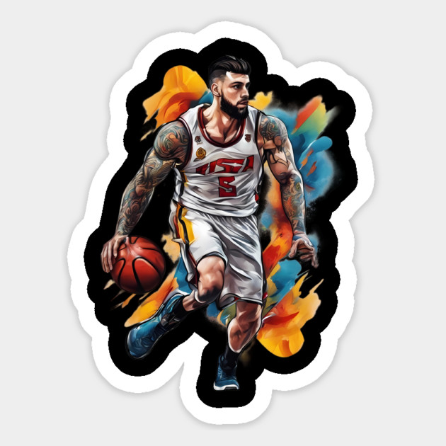 Basketball Player Magnet by animegirlnft
