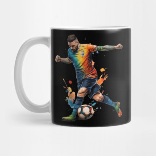 Football Soccer Player Mug