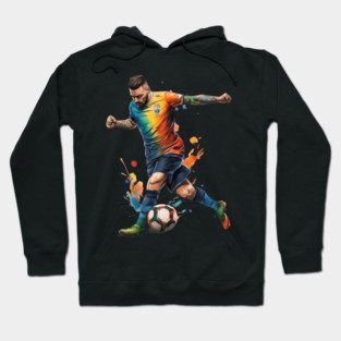 Football Soccer Player Hoodie