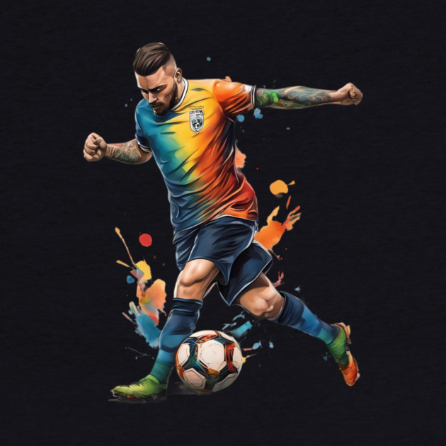 Football Soccer Player by animegirlnft