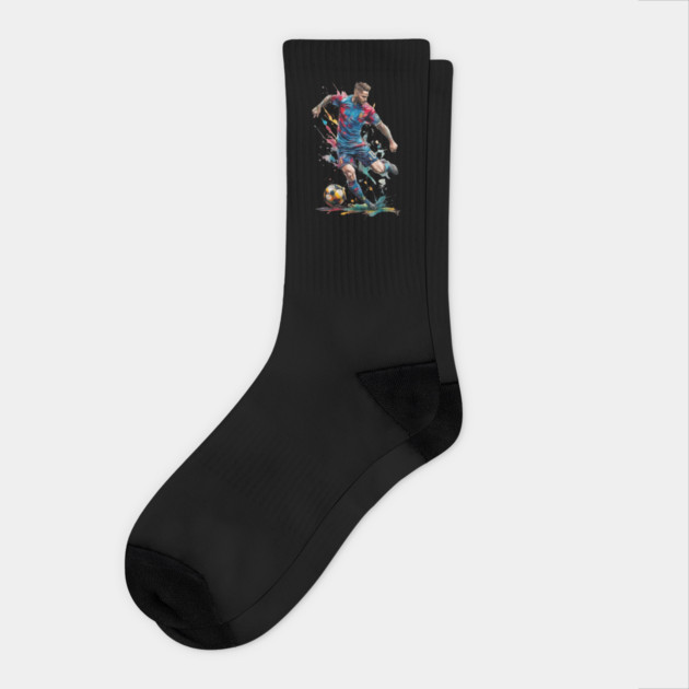 Soccer Football Kick Socks by animegirlnft