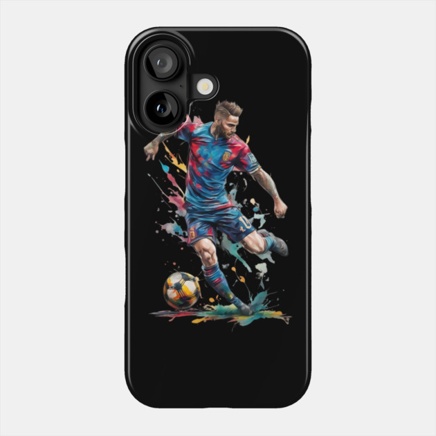 Soccer Football Kick Phone Case by animegirlnft