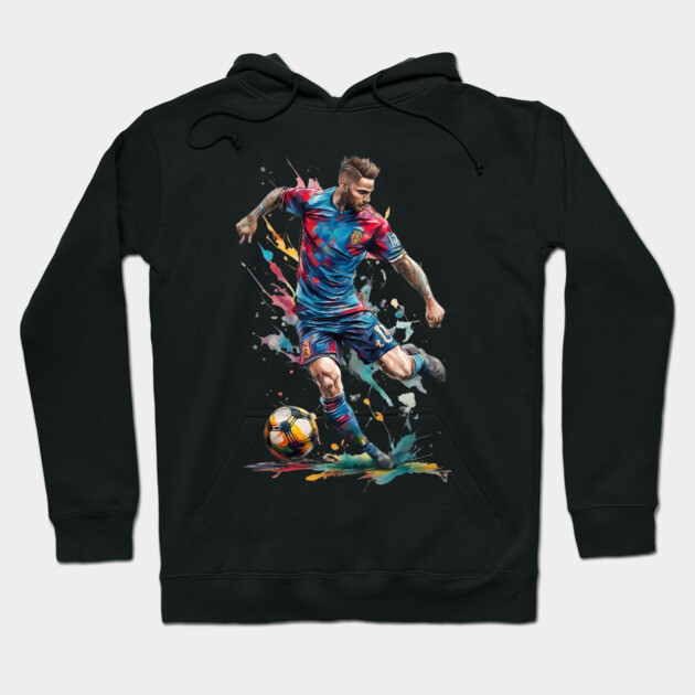 Soccer Football Kick Hoodie by animegirlnft