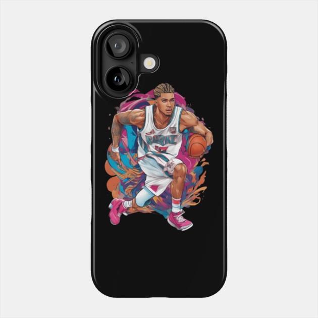 Basketball Graffiti Phone Case by animegirlnft