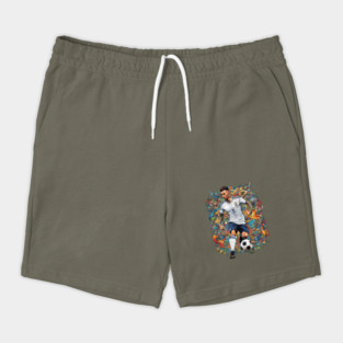 Football Soccer Graffiti Shorts