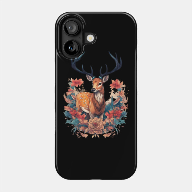 Deer Artwork Phone Case by animegirlnft