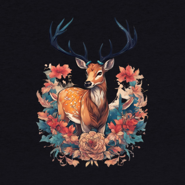 Deer Artwork by animegirlnft