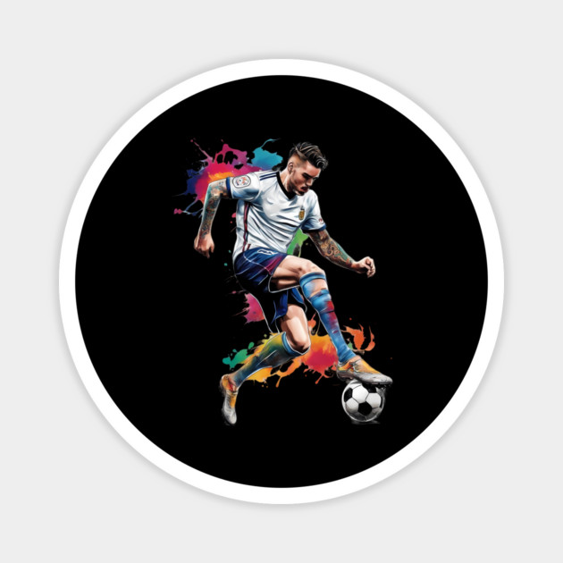 Soccer Football Fan Magnet by animegirlnft