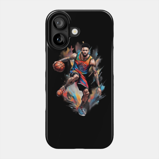 Basketball Addict Phone Case by animegirlnft