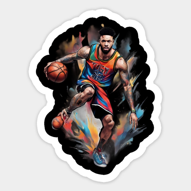Basketball Addict Sticker by animegirlnft
