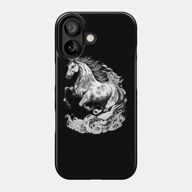 Horse Riding Phone Case by animegirlnft