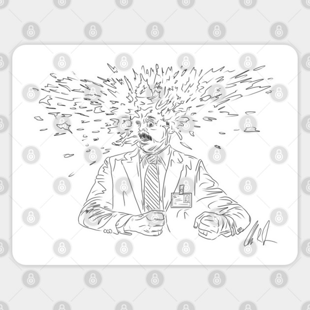 Scanners: POP! [Outline] Sticker by 51Deesigns