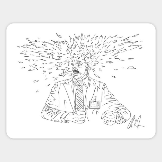 Scanners: POP! [Outline] Magnet by 51Deesigns