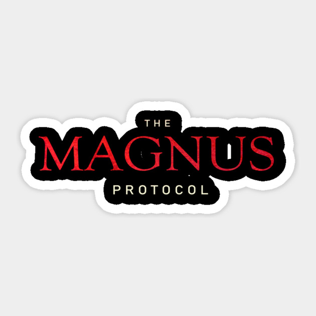 The Magnus Protocol - Logo Sticker by Rusty Quill