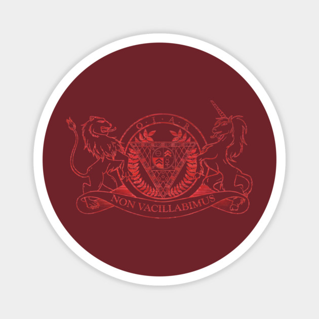 The Magnus Protocol - O.I.A.R. Logo Magnet by Rusty Quill