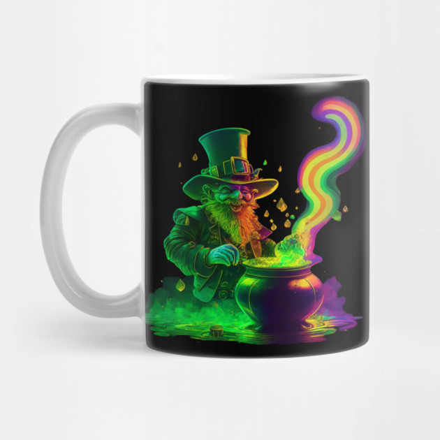 Neon Leprechaun Rainbow by HolidayBug