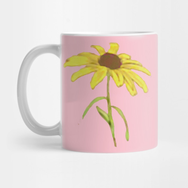 Yellow Wild Flower by DonWillisJrArt