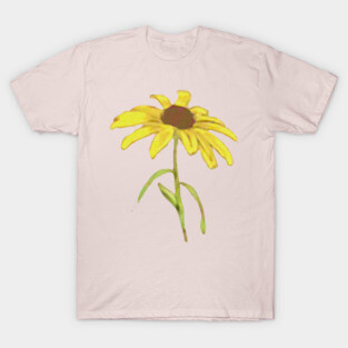 Yellow Wild Flower T-Shirt