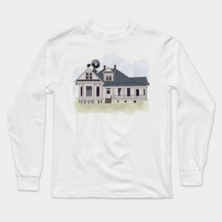 Haunted Horror Movie Home Long Sleeve T-Shirt