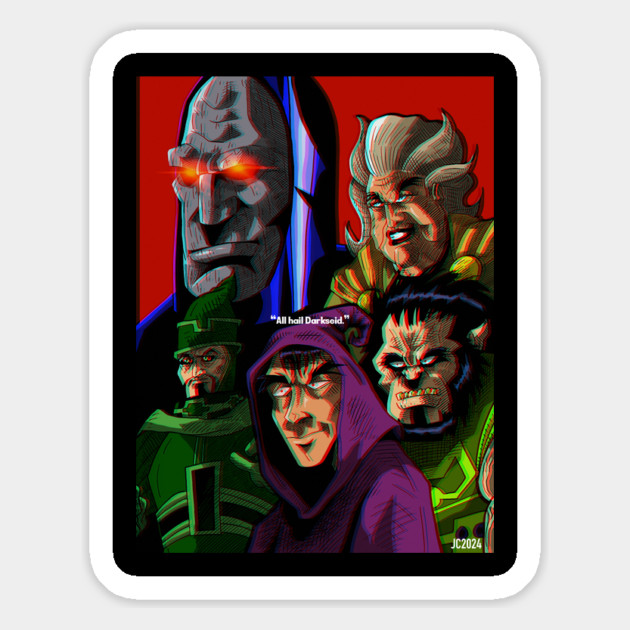 DC Comics "New Gods pt.1" illustration (digital) Magnet by StagArtStudios